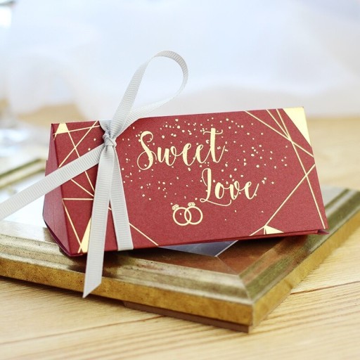 Boîte cadeau pour bonbons 50 pièces