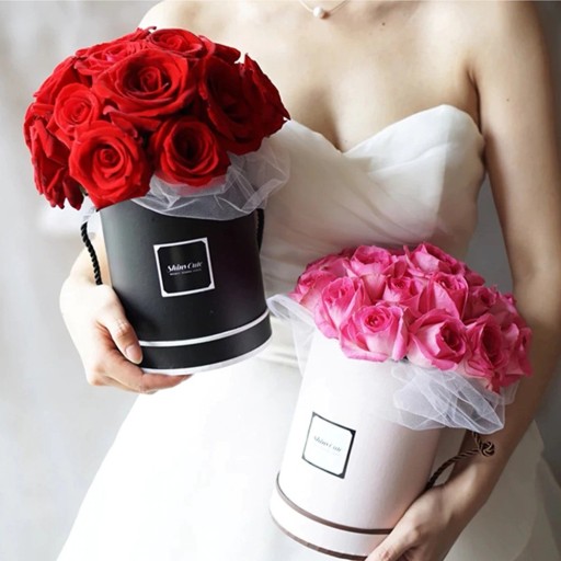 Boîte cadeau pour bouquet