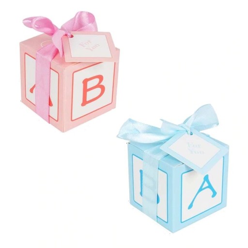 Boîte cadeau pour enfants avec lettre 20 pcs