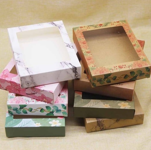 Boîte cadeau pour pâtisseries 10 pcs C1156