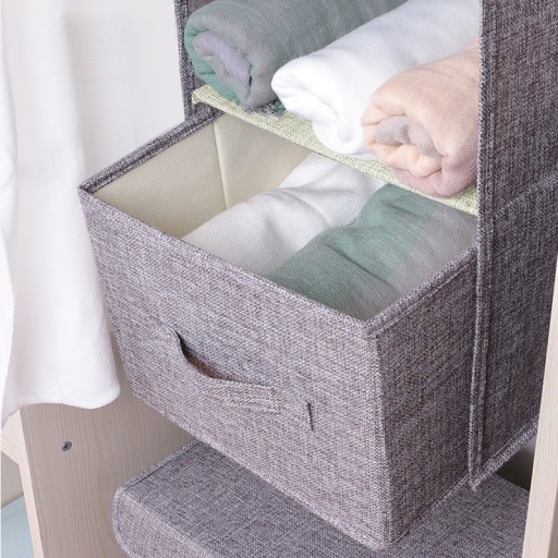 Boîte de rangement pour linge