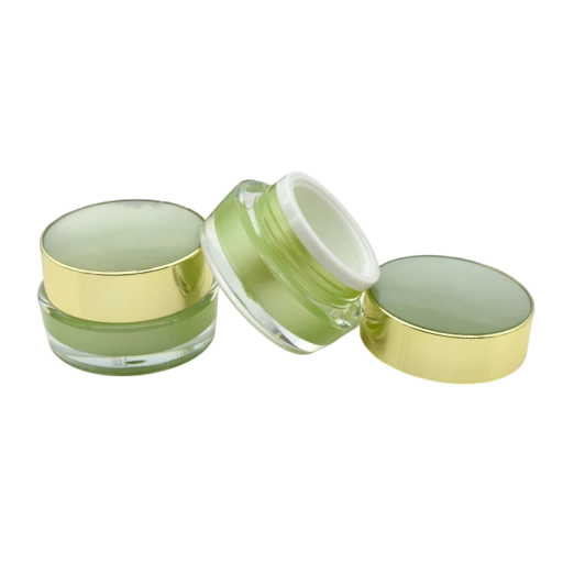 Boîte en plastique pour crème avec couvercle à vis de 15 g boîte en plastique légère pour cosmétiques pour le stockage de crèmes et baumes lors de vos déplacements