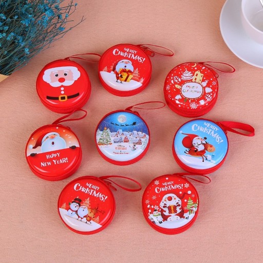 Boîtes cadeaux de Noël rondes