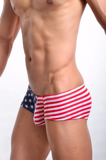 Bokserki męskie sexy - flaga USA