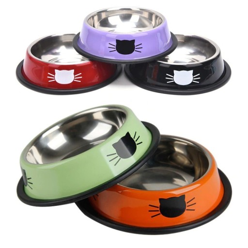 Bol en acier inoxydable pour chats C847