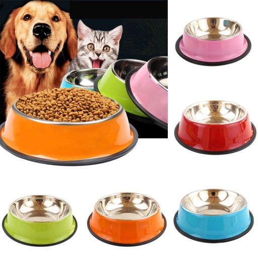 Bol en acier inoxydable pour chiens et chats