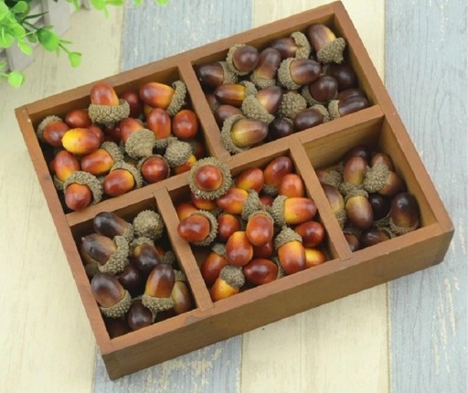 Bolotas decorativas artificiais 20 unid