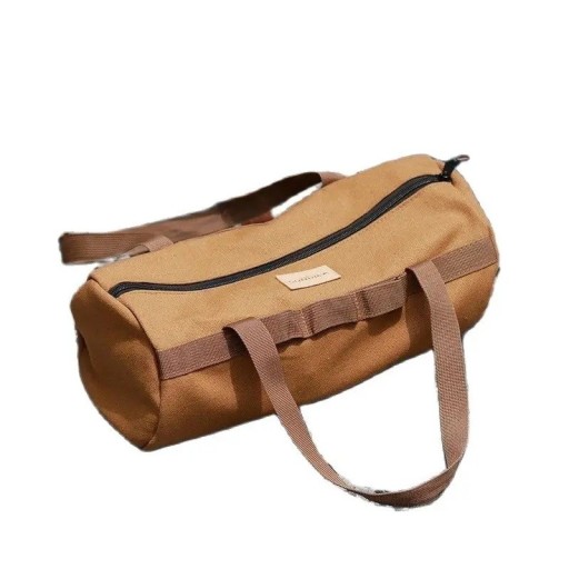 Bolsa de Camping Multifuncional 15x35 cm Bolsa de Equipo Portátil Color Neutro Bolsa de Equipo para Exteriores Camping Senderismo Almacenamiento Práctico