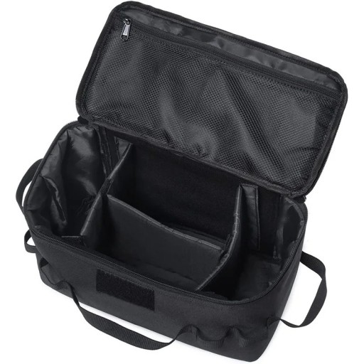 Bolsa de Camping Multifuncional 19x34x17 cm Bolsa de Herramientas Neutral Cierre de Cremallera Bolsa de Herramientas Portátil Camping Taller Coche