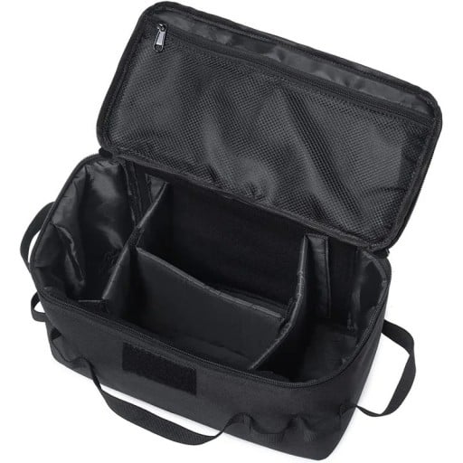 Bolsa de Camping Multifuncional 19x34x17 cm Bolsa de Herramientas Neutral Cierre de Cremallera Bolsa de Herramientas Portátil Camping