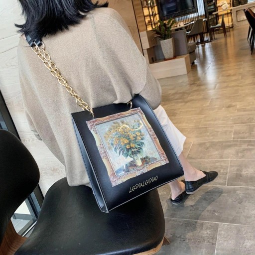 Bolsa de couro feminina M1084