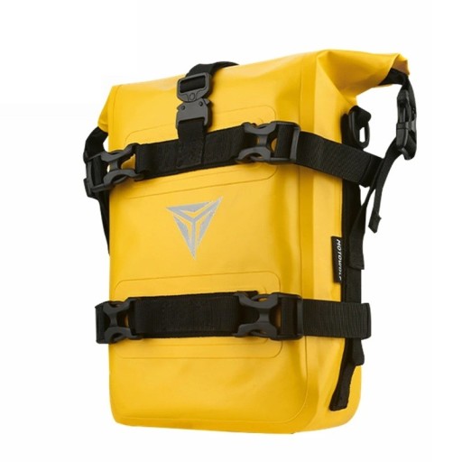 Bolsa de herramientas de tela de PVC impermeable, mochila para marco de motocicleta, bolsa para barra de protección de motocicleta, bolsa de herramientas de almacenamiento lateral