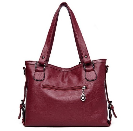 Bolsa de Ombro de Couro para Senhora