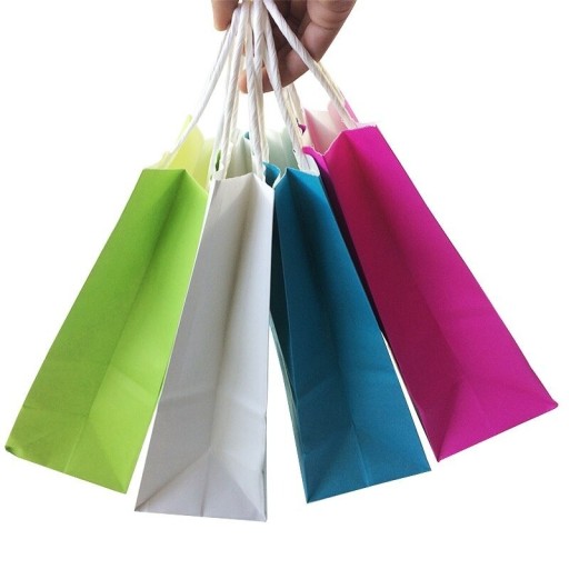 Bolsa de regalo colorida 10 uds.