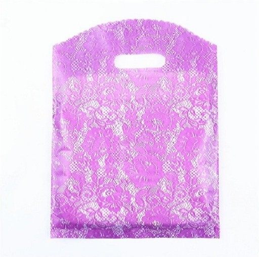 Bolsa de regalo con estampado de encaje 5 uds. Bolsa de regalo con estampado de encaje 5 uds.