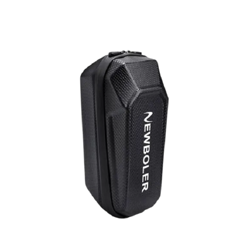 Bolsa delantera impermeable de 5l para patinete eléctrico 29 x 13,5 x 10,5 cm EVA+PU Funda resistente con sistema de liberación rápida para accesorios y herramientas