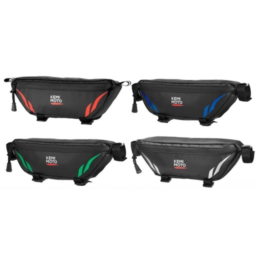 Bolsa impermeable para manillar de motocicleta de 31,9 x 10,49 cm, bolsa de viaje de PVC para almacenamiento de herramientas de BMW