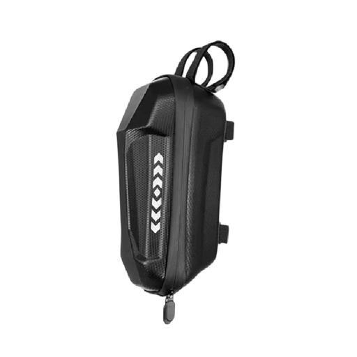Bolsa impermeable para manillar de patinete eléctrico 23,8 x 12 x 10,5 cm EVA+PU Funda resistente para accesorios con tapa dura