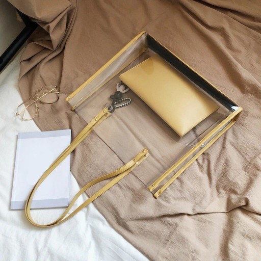 Bolsa transparente feminina M1685