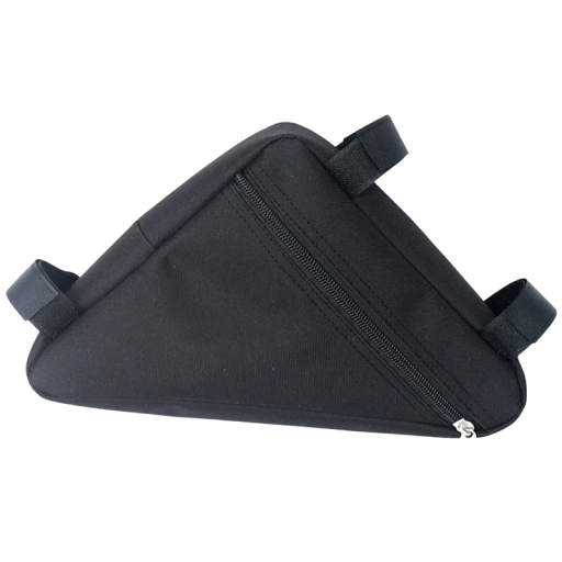 Bolsa triangular impermeable para cuadro de bicicleta, 24 x 18 x 18 cm, espaciosa bolsa para bicicleta de ciclismo, bolsa de almacenamiento
