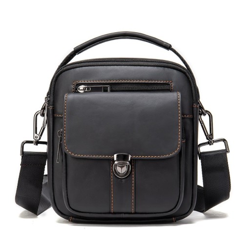 Bolso bandolera de piel para hombre T338