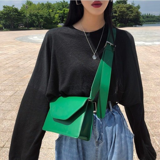 Bolso bandolera de piel para mujer M699