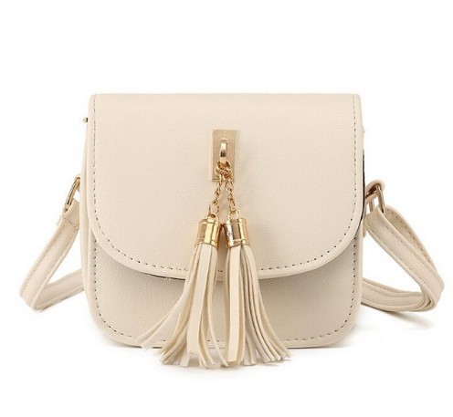 Bolso de hombro elegante para mujer - Crema