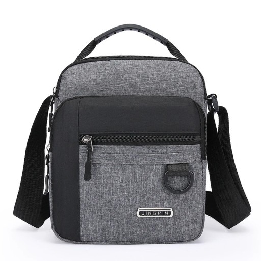 Bolso de hombro impermeable de gran capacidad para hombre, mochila de negocios duradera con múltiples bolsillos, bolso de trabajo multifuncional para hombre.