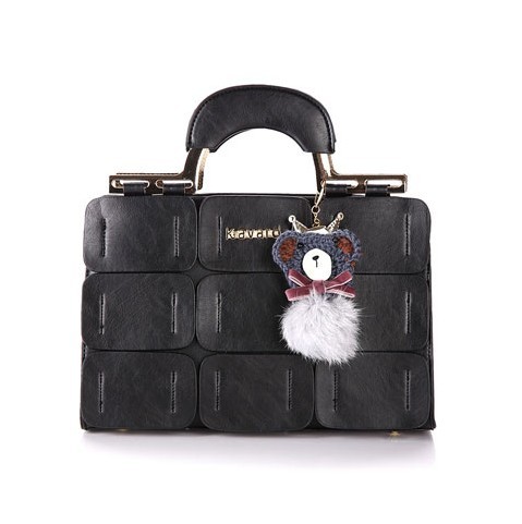 Bolso de hombro para mujer - Negro