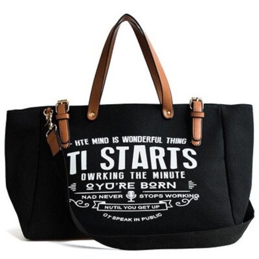 Bolso de lona para mujer M1147