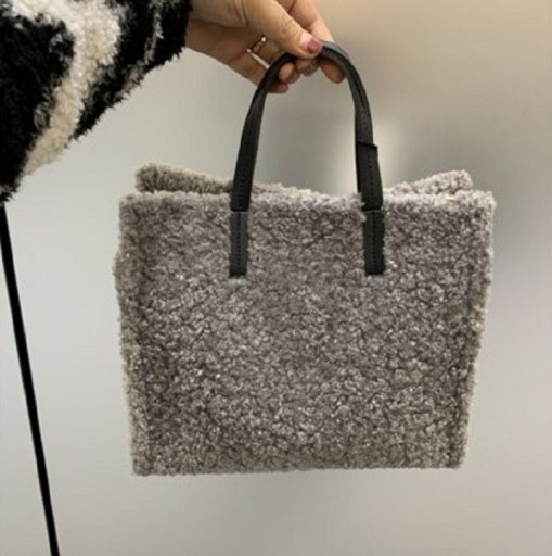 Bolso de mano de lana para mujer M1549