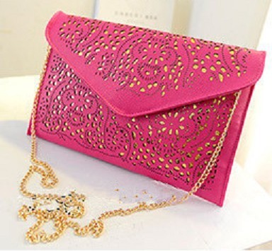 Bolso de mano de mujer con estampado original - Rosa
