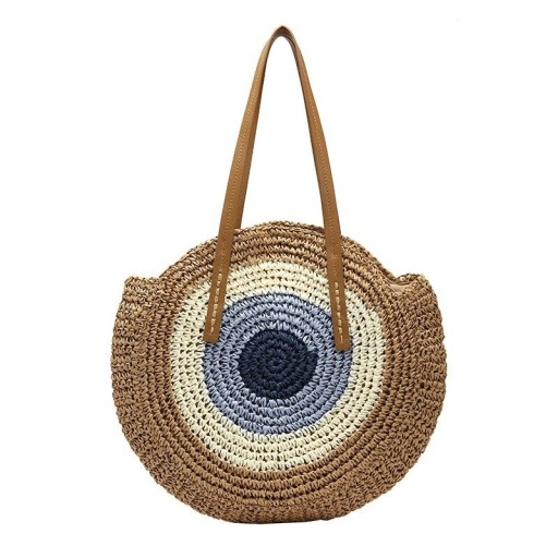 Bolso de mano de paja para mujer M1377