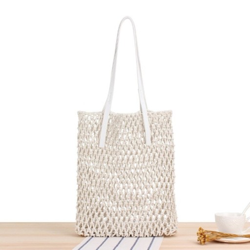 Bolso de mano de paja para mujer M1379