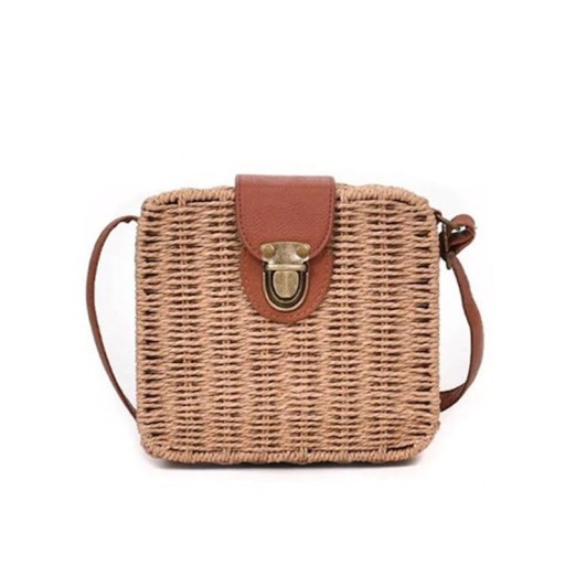 Bolso de mano de paja para mujer M802