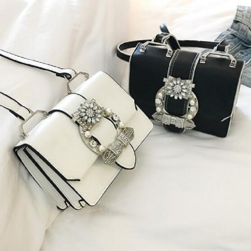 Bolso de mano de piel para mujer M1054