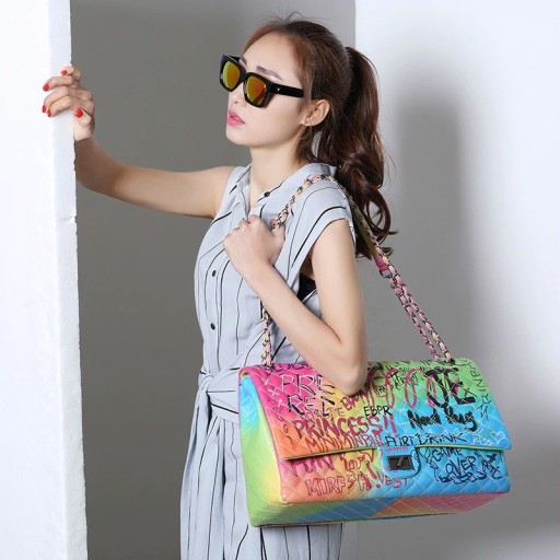 Bolso de mano de piel para mujer M1178