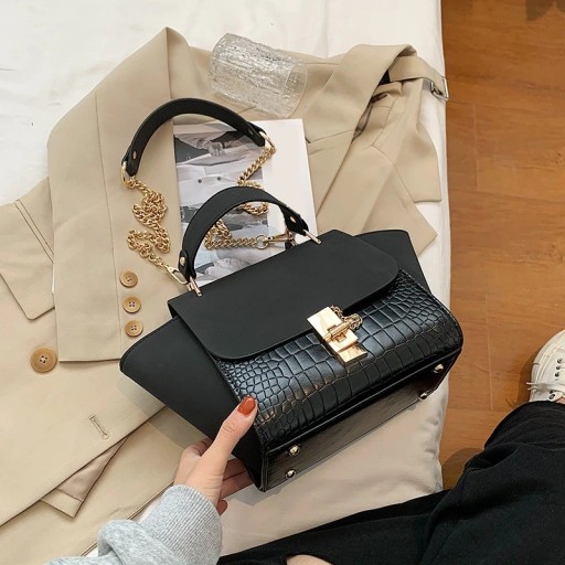 Bolso de mano de piel para mujer M1216