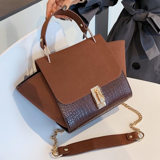 Bolso de mano de piel para mujer M1216