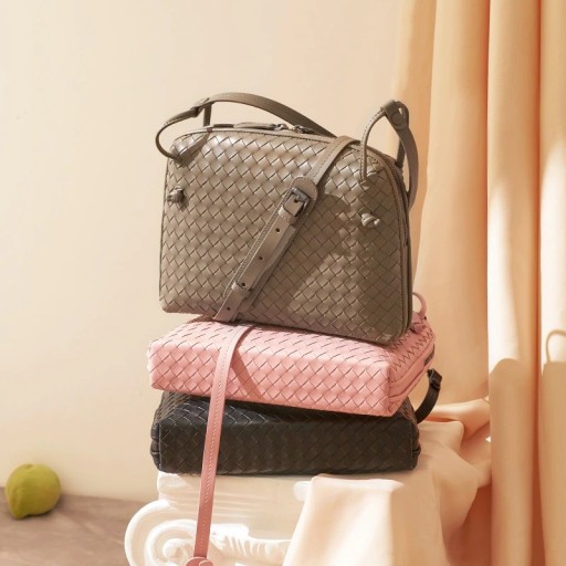 Bolso de mano de piel para mujer M1218