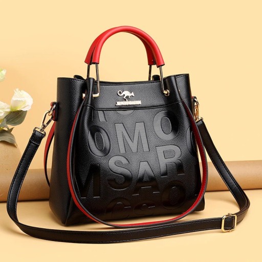 Bolso de mano de piel para mujer M1255