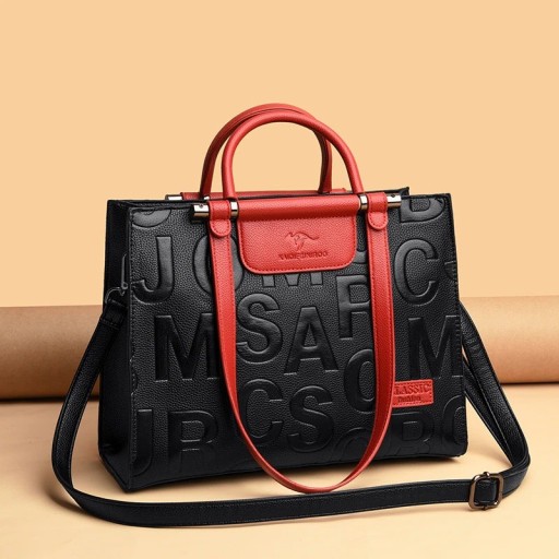 Bolso de mano de piel para mujer M1258