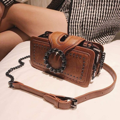 Bolso de mano de piel para mujer M1275