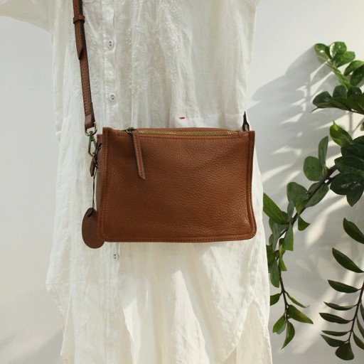 Bolso de mano de piel para mujer M1339