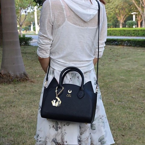 Bolso de mano de piel para mujer M1345