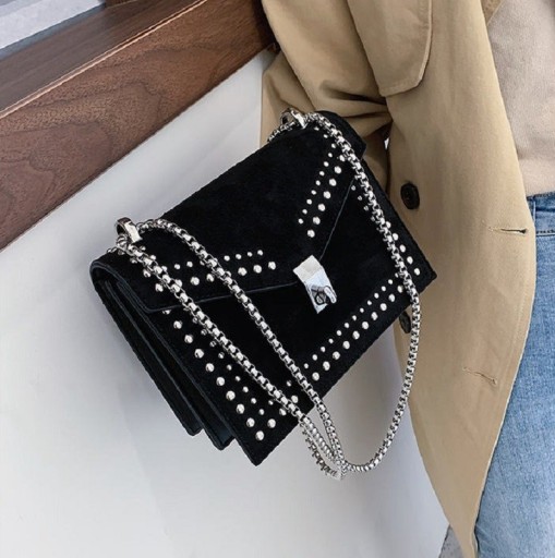 Bolso de mano de piel para mujer M1394