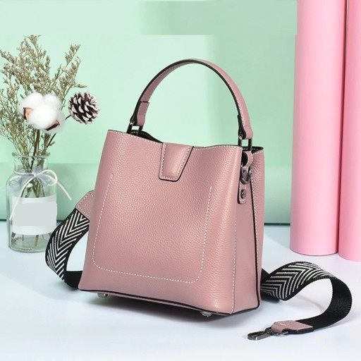 Bolso de mano de piel para mujer M1397