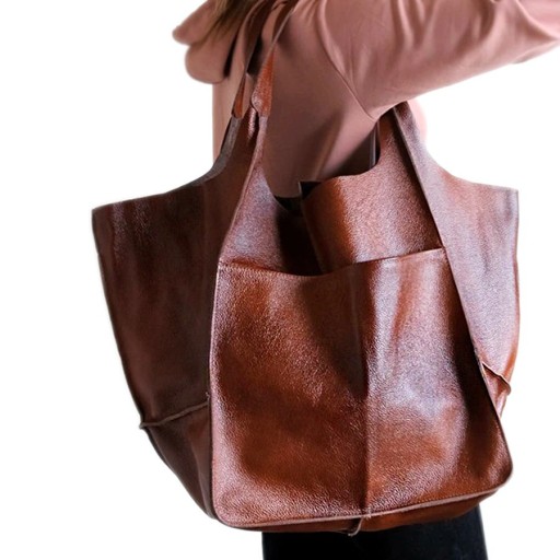 Bolso de mano de piel para mujer M1429
