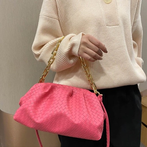 Bolso de mano de piel para mujer M1455