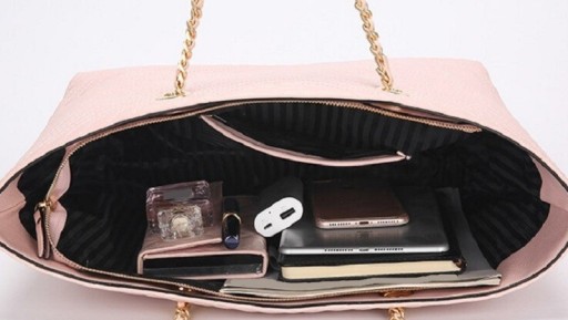 Bolso de mano de piel para mujer M1511